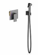 Смеситель встроенный с гигиеническим душем Timo Selene 2089/03SM черный 500_191_2836253